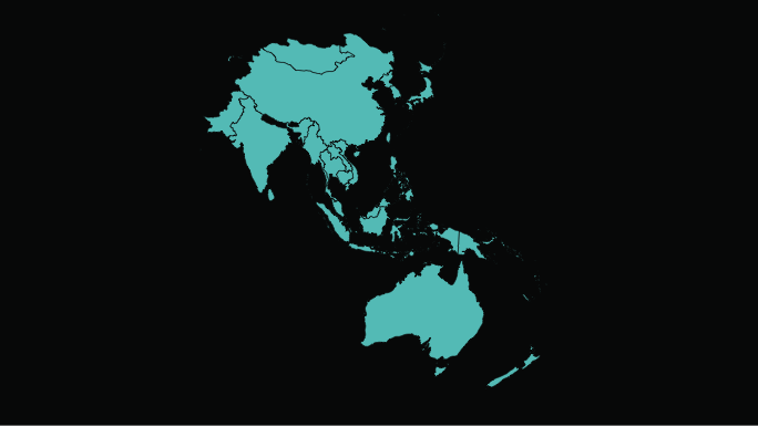 Map of Asia-Pacific