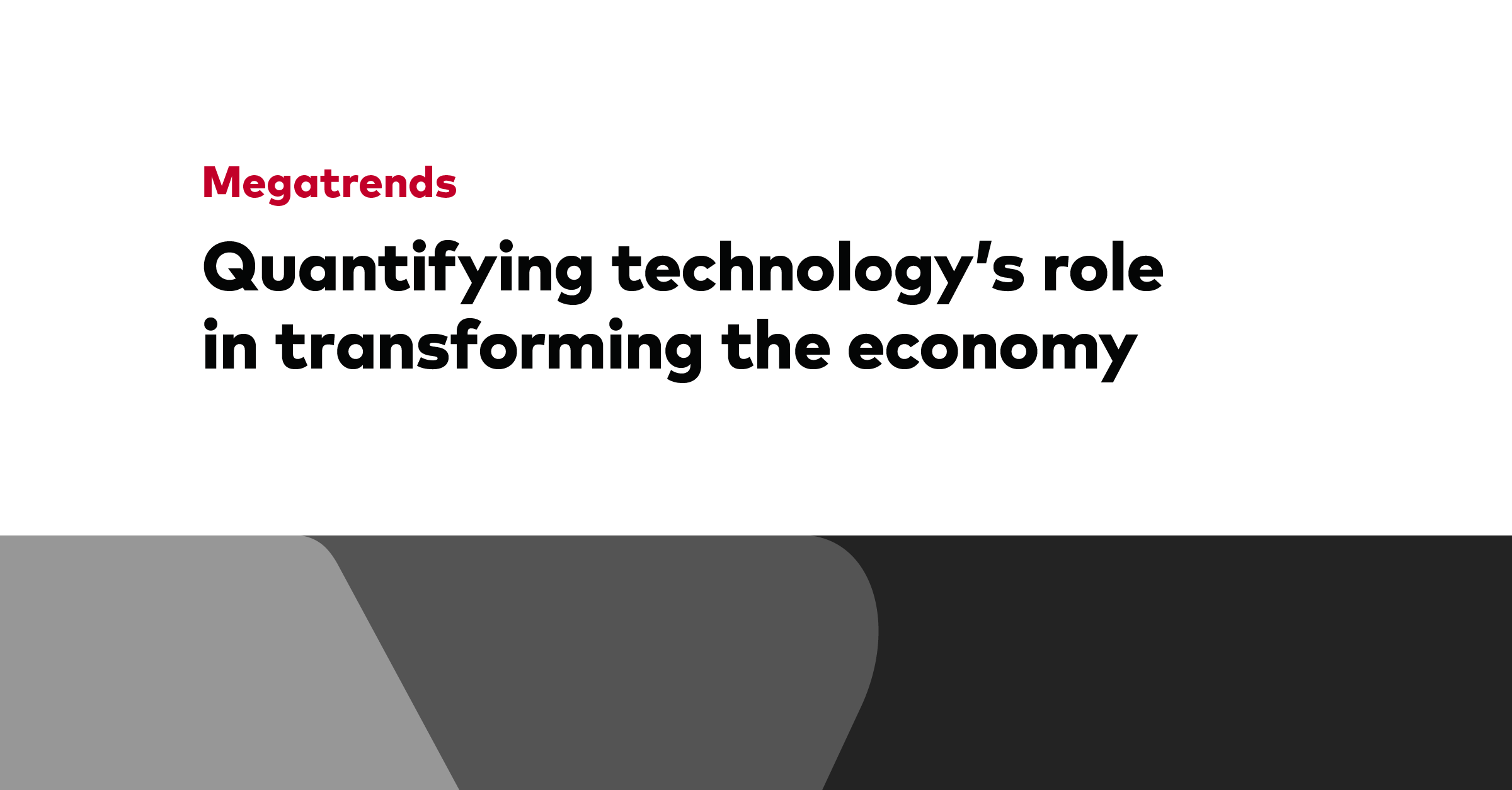 Quantifying technology’s role in transforming the economy | Vanguard