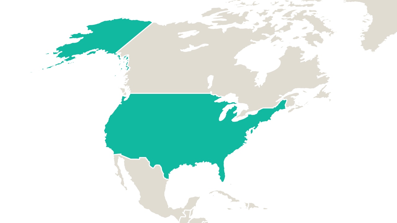 U.S. map
