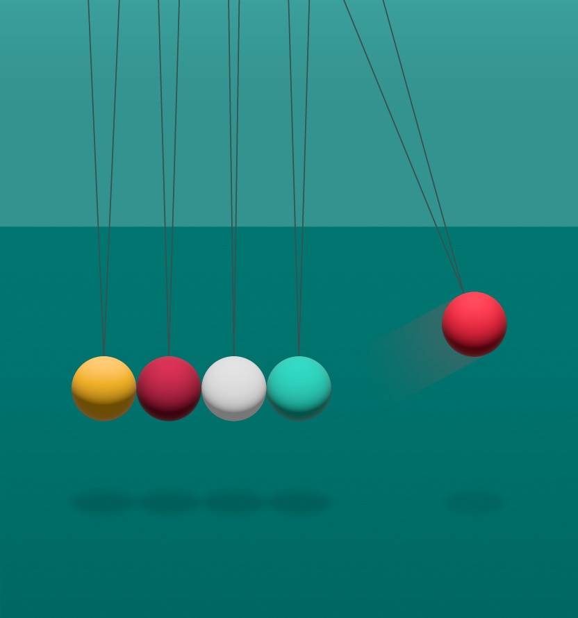 newton's cradle