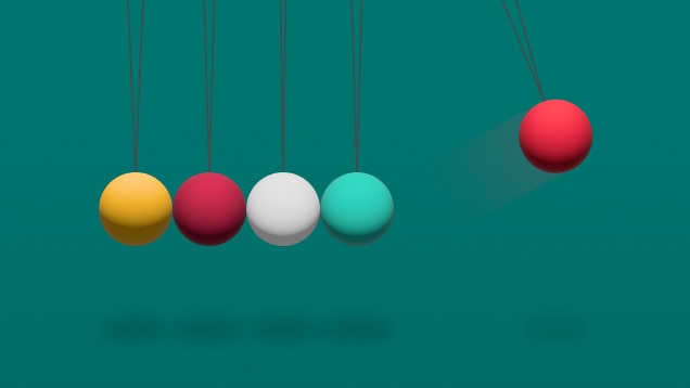 image of overlapping spheres