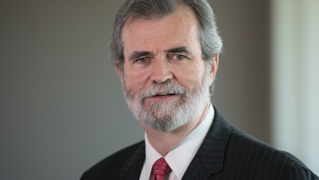 The photo shows Joseph Loughrey, a member of the board of directors.